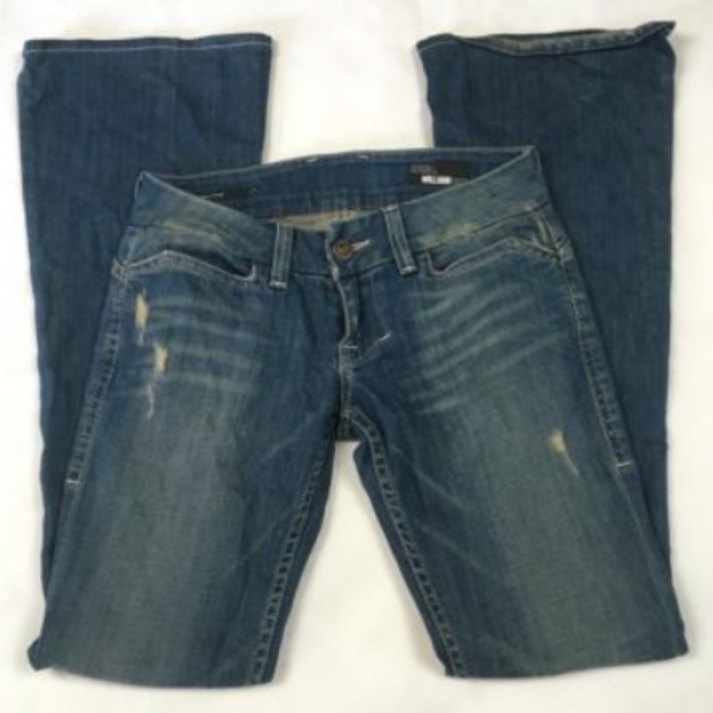 WILLIAM RAST SAVORY LOW RISE JEANS SIZE 25 - Picture 4 of 8